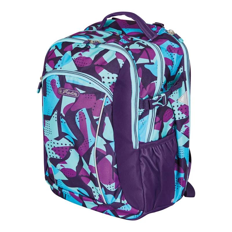 Herlitz Schulrucksack · Ultimate · CamoPurple