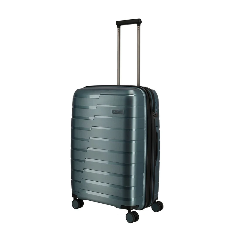 Travelite Air Base Eisblau 4-Rollen Trolley M 67cm