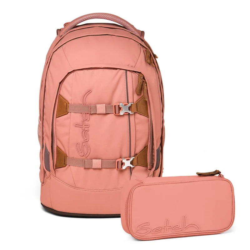 Satch Pack Nordic Coral Skandi Edition Schulrucksack Set 2tlg.