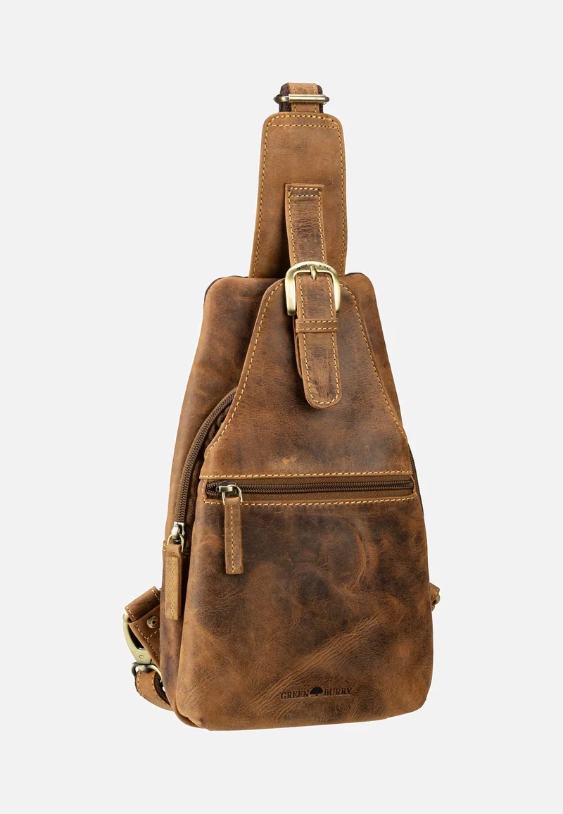 Vintage 1558 Bodybag Sattelbraun - Sling Bag
