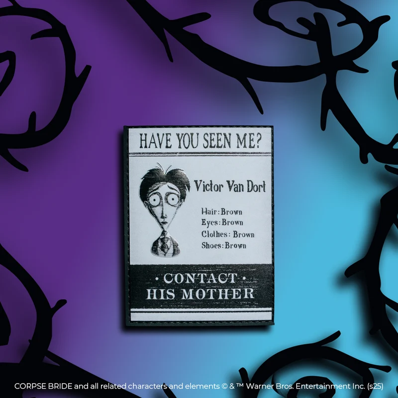 Corpse Bride Have You Seen Me Patch Sale