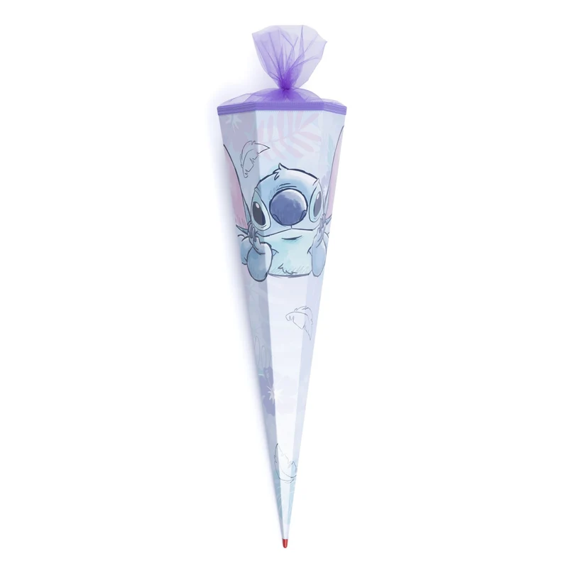 große Schultüte / Zuckertüte STITCH ca. 85 cm (Länge) | 6-eckig | Durchmesser ca. 25 cm