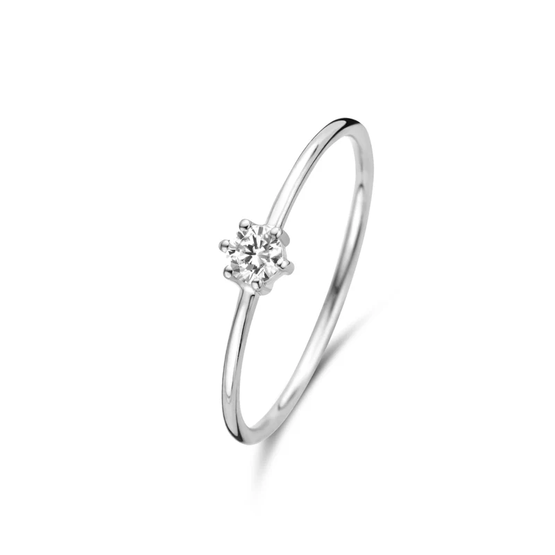 Isabel Bernard Saint Germain Abelle 14 Karat | Weißgold Ring IB330024-48
