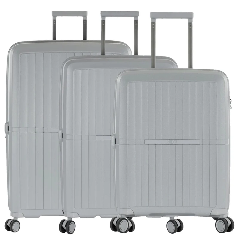Heys AirLite - 4-Rollen-Trolley Set 3tlg. L/M/S erw. (grey)