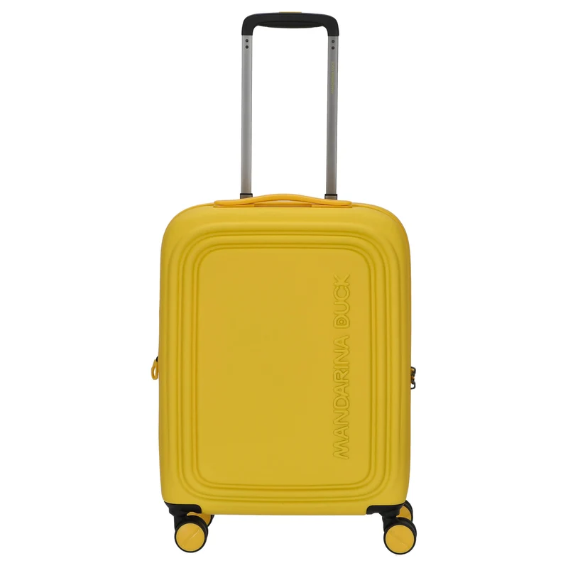 Mandarina Duck Logoduck+ - 4-Rollen-Kabinentrolley 52 cm erw. (duck yellow)
