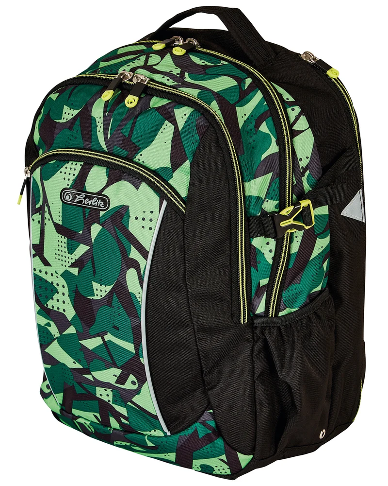 Herlitz Schulrucksack · Ultimate · CamoGreen