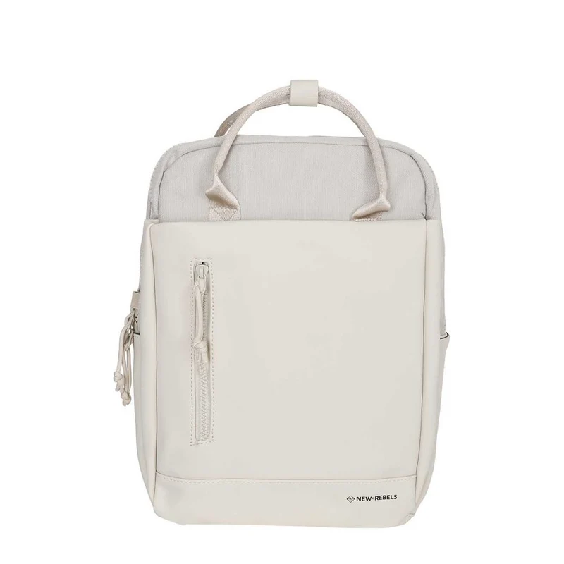 New Rebels Bruce Miami Laptop Comp Beige Rucksack 9 l