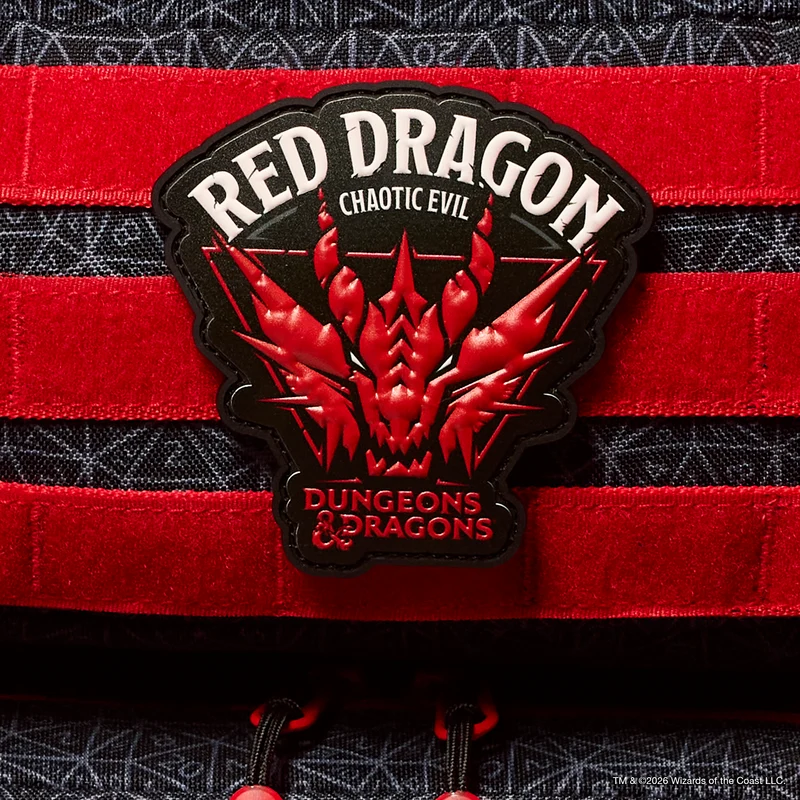 Dungeons and Dragons Red Dragon Patch