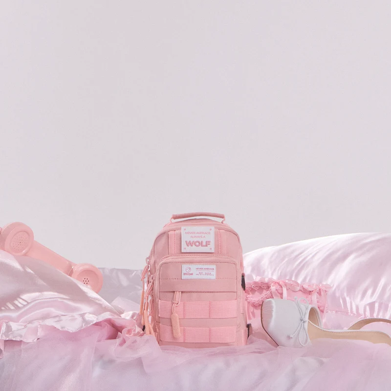 4L Mini Tactical Sling Bag Dream Pink