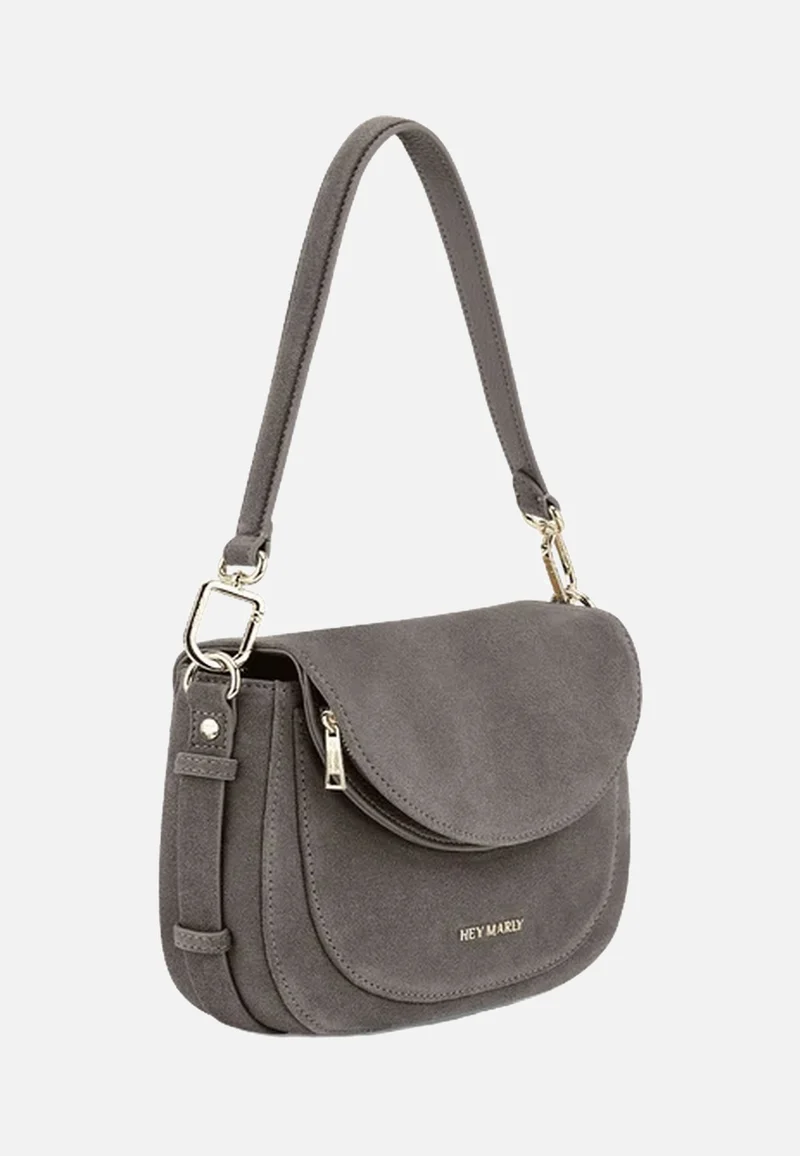 Big Sister Suede Grey - Crossbody Bag