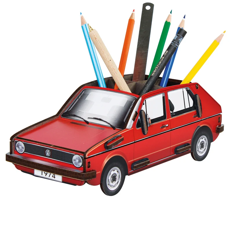 WERKHAUS® Stiftebox · VW Golf 1 · rot