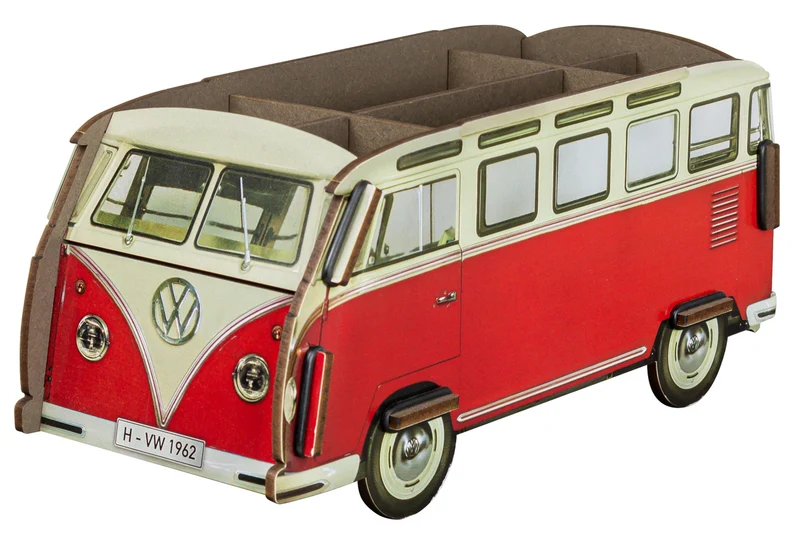 WERKHAUS® Stiftebox · VW T1 Bus · rot