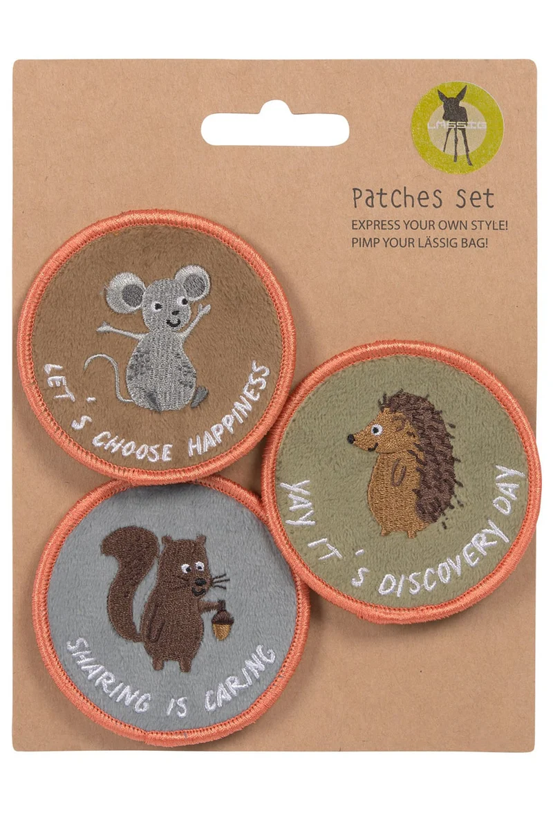 Lässig Patches 3er Set · Nature