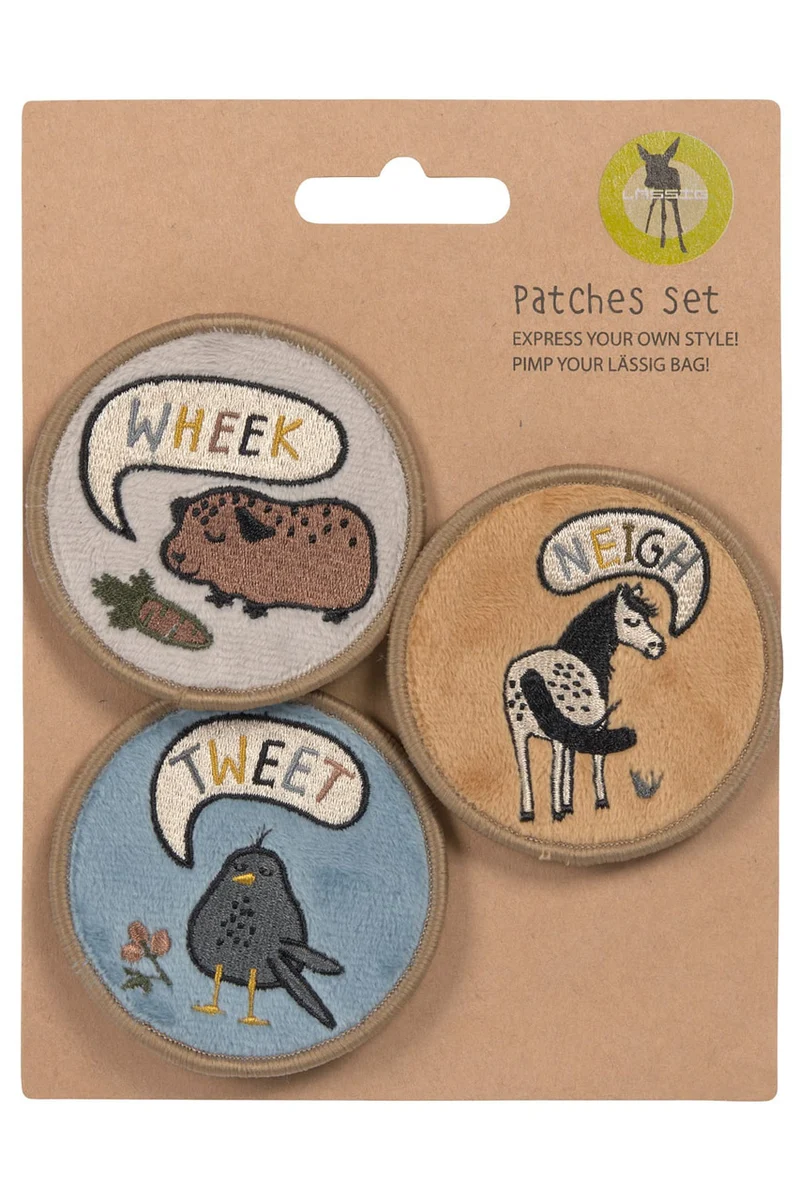 Lässig Patches 3er Set · Happy Prints