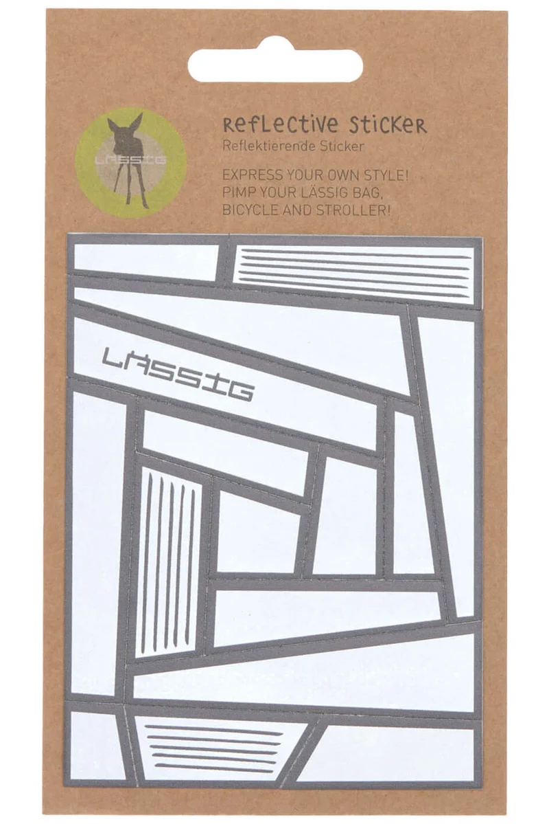 Lässig Reflektierende Sticker · Streifen · Set