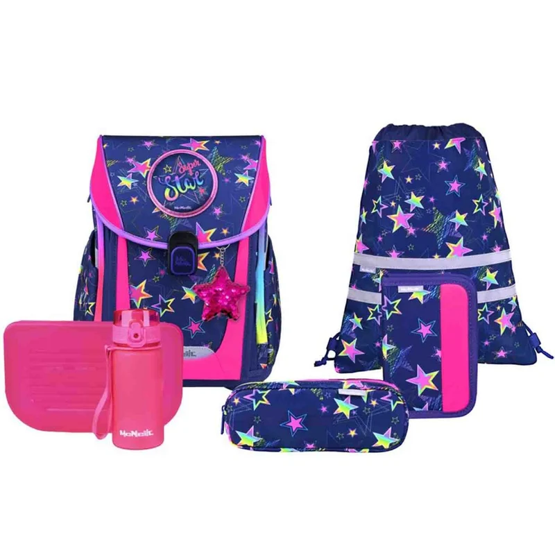 McNeill Primo Stars Schulranzen Set 9tlg.
