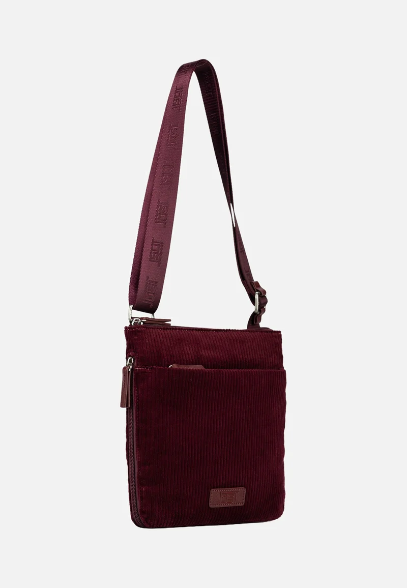 Cord 3164 Burgundy - Schultertasche