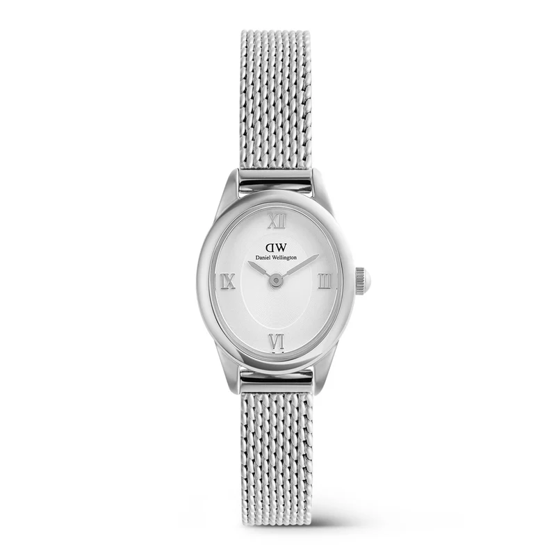 Daniel Wellington Ophelia Mini Mesh White Silver Damenuhr DW00100938