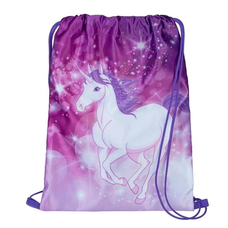Schul-Zubehör 4-teiliges Set für EINHORN Schulranzen Campus Fit (gefüllte Federmappe, Schlamper, Turn- und Geldbeutel)