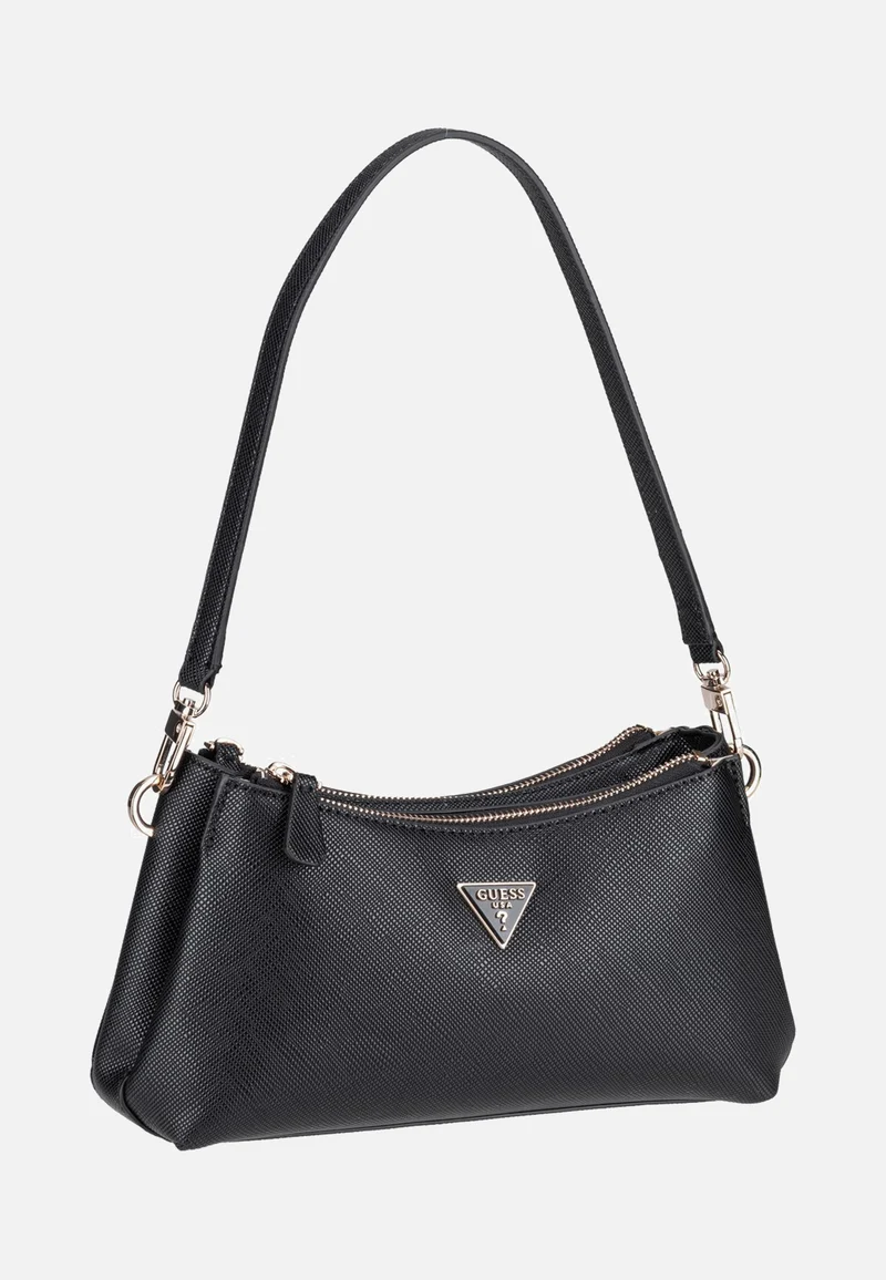 Noelle II 3 Comp Saffiano 72730 Black - Abendtasche