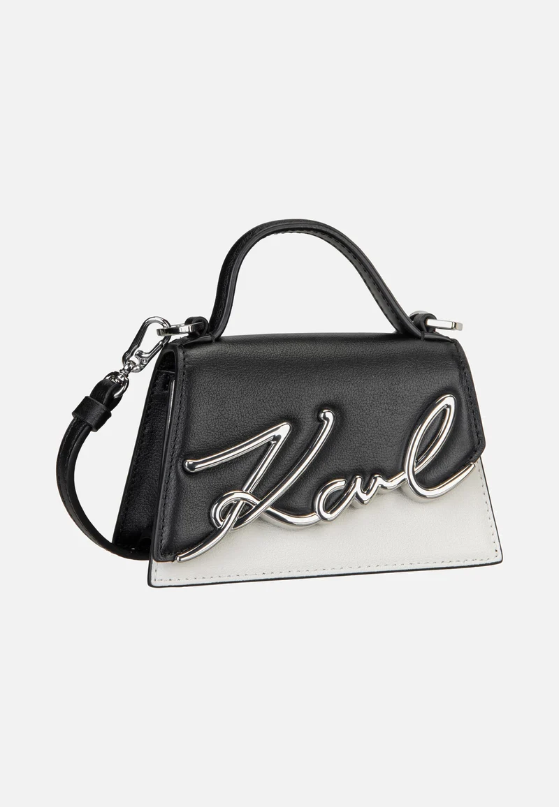 K/Signature 2.0 Nano Bag B/W Black/White - Henkeltasche