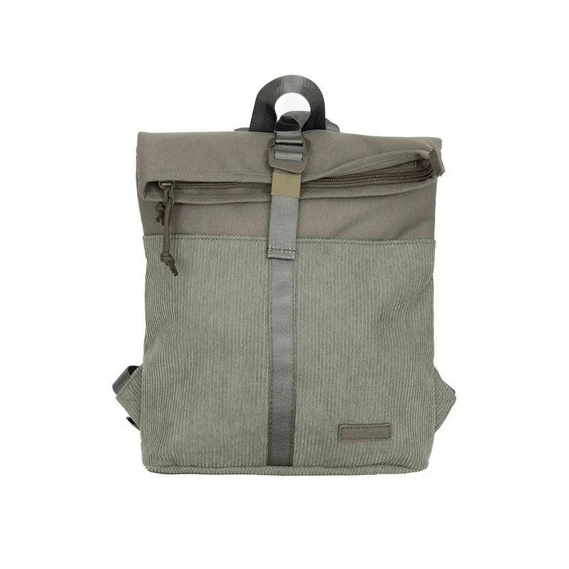 New Rebels Ribbi Los Angeles Sallie Green Rolltop Rucksack Mini