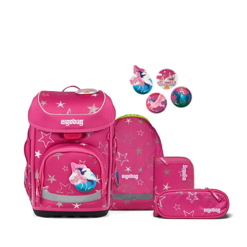 Ergobag Cubo SternzauBär Schulranzen Set 5tlg.