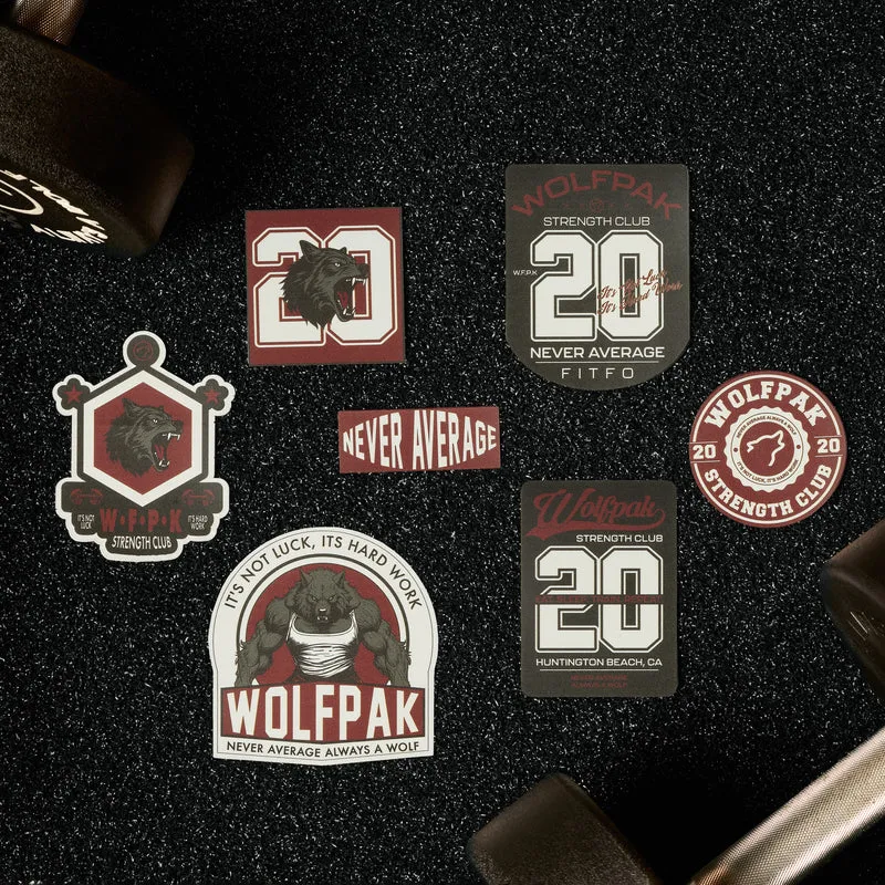 Strength Club Sticker Pak