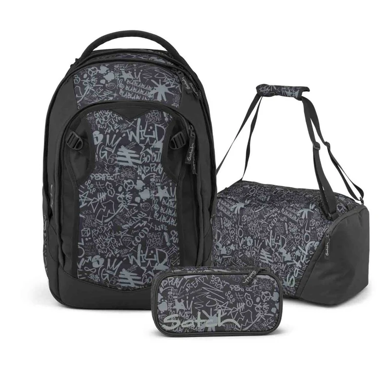 Satch Match Plus Street Ink Schulrucksack 3tlg.