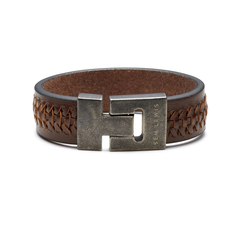 Sem Lewis Bakerloo herren Armband Braun SL320008