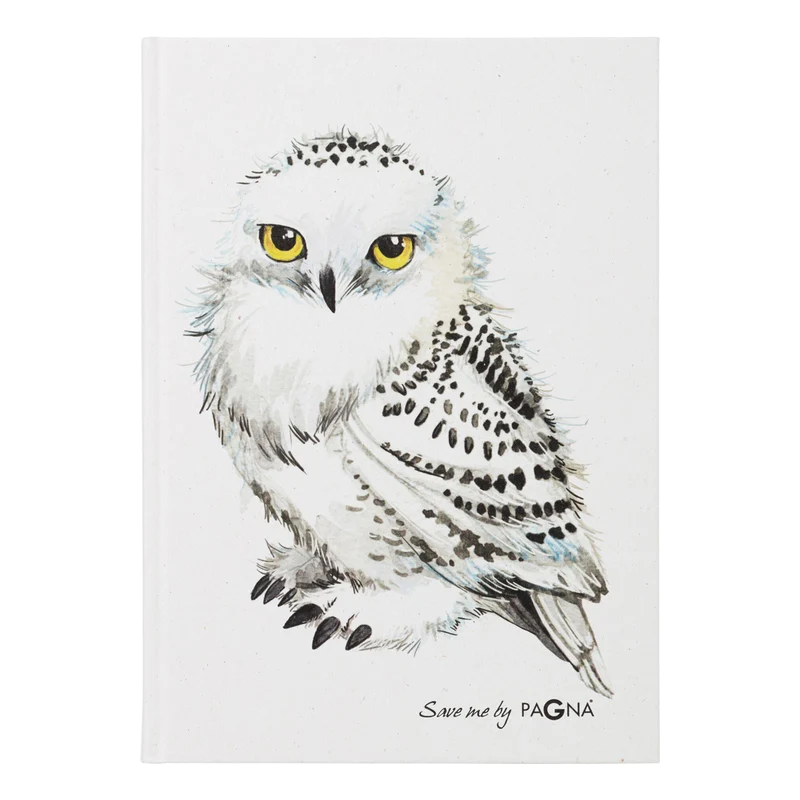 Pagna Notizbuch Eule A5 - dotted