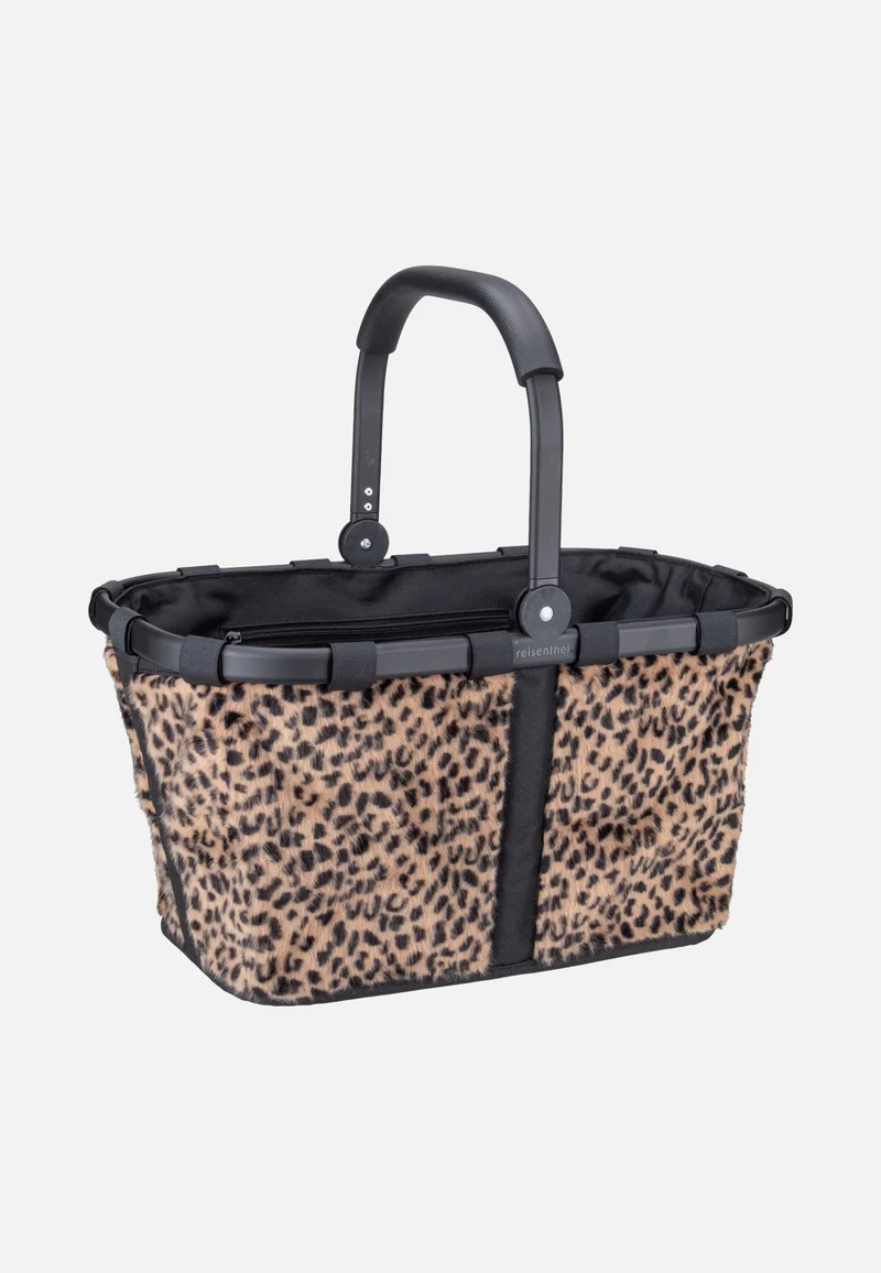 Carrybag Leo Fake Fur - Einkaufskorb