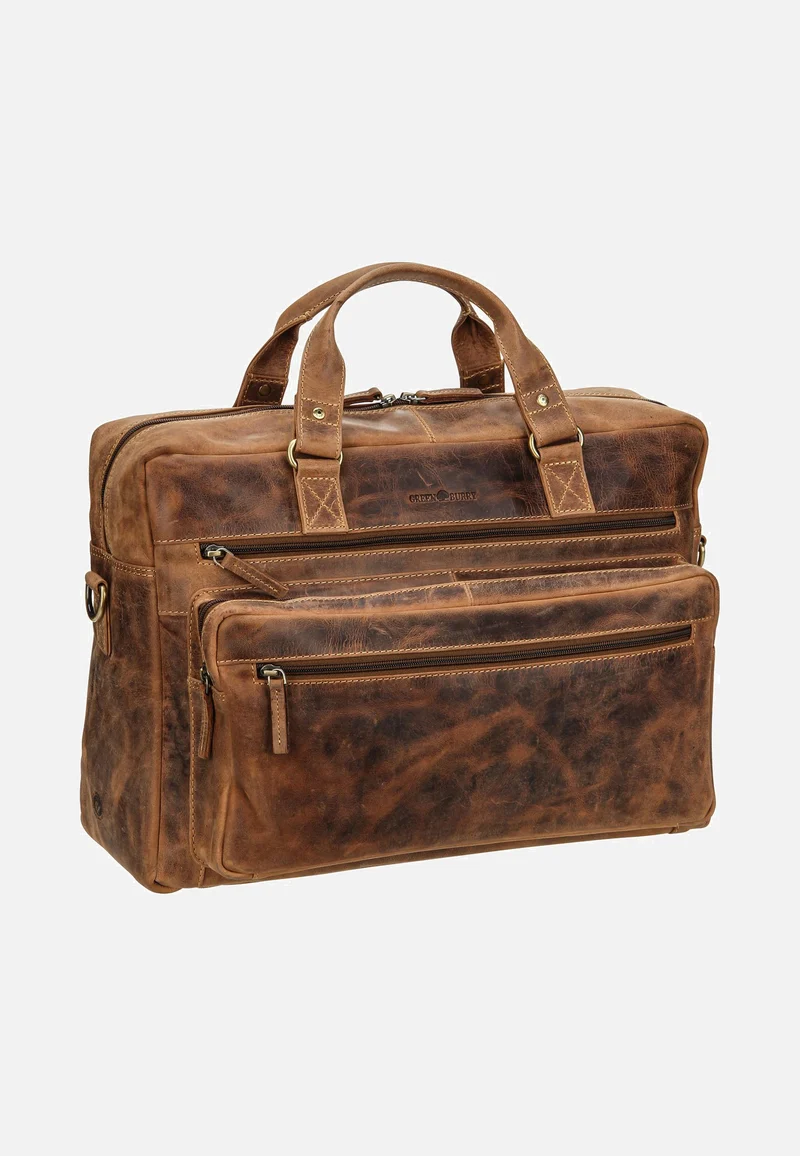 Vintage 1539 Sattelbraun - Aktentasche