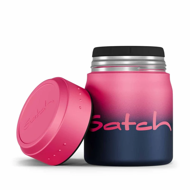 Satch Thermo Lunchbox Pink Graffiti 4tlg.