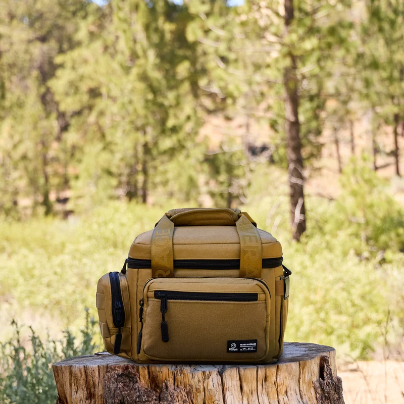 9L Khaki Mini Tactical Lunch Box
