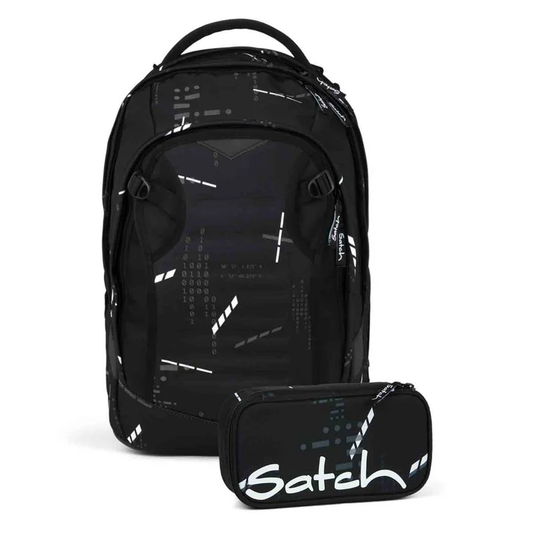 Satch Match Plus Ninja Matrix Schulrucksack 2tlg.