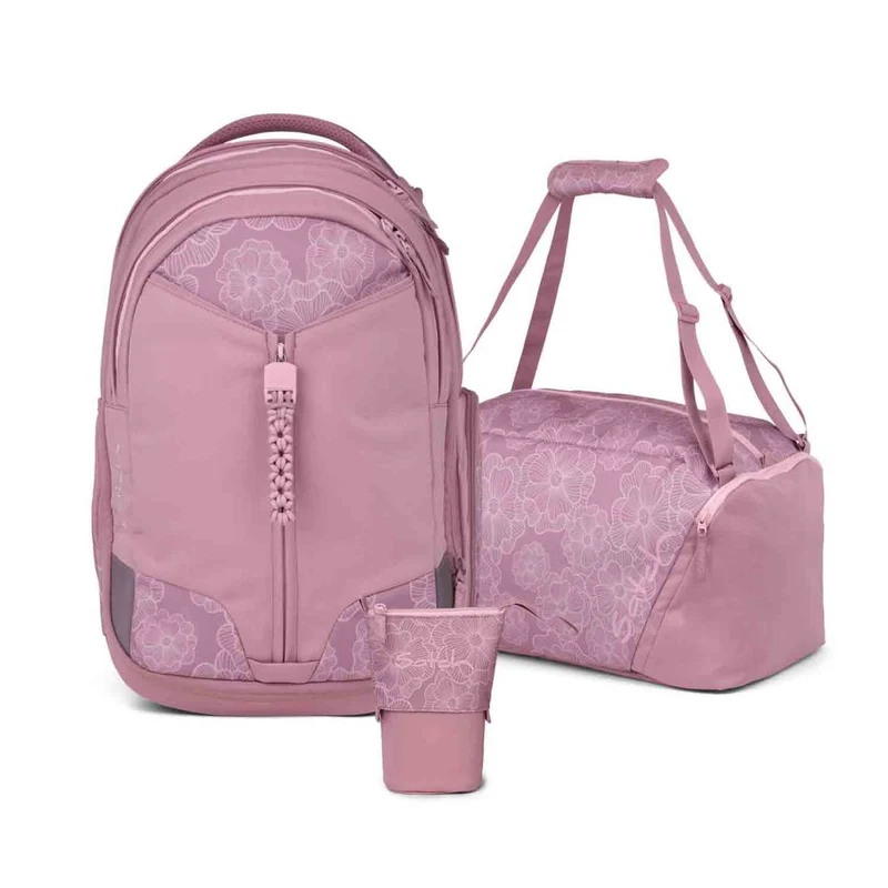 Satch Match Magnolia Dream Pencil Slider Edition Schulrucksack Set 3tlg.