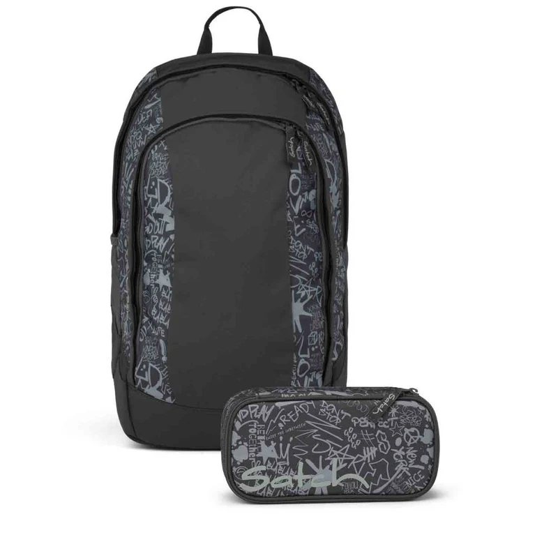 Satch Air Street Ink Schulrucksack Set 2tlg.