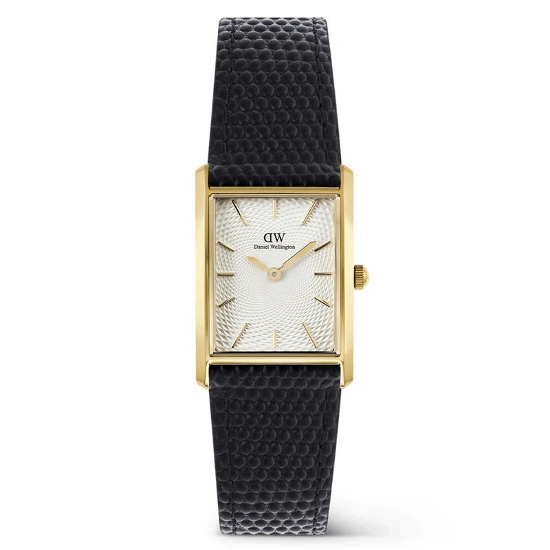 Daniel Wellington Bound Black Lizard Weiß Guilloché Unisex Uhr DW00100899
