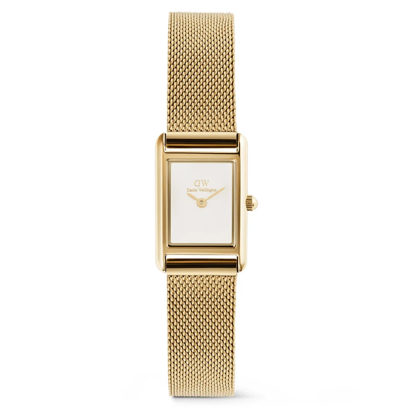 Daniel Wellington Bound Mini Evergold Weiß Damen Uhr DW00100928