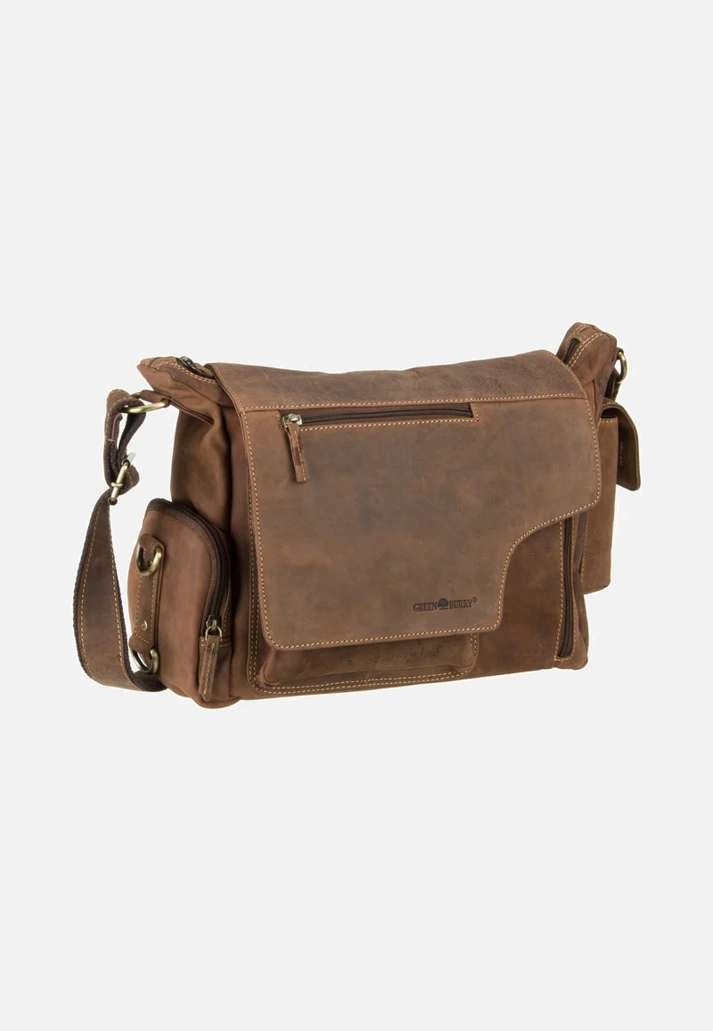 Vintage New Hunting Bag II Sattelbraun - Crossbody Bag