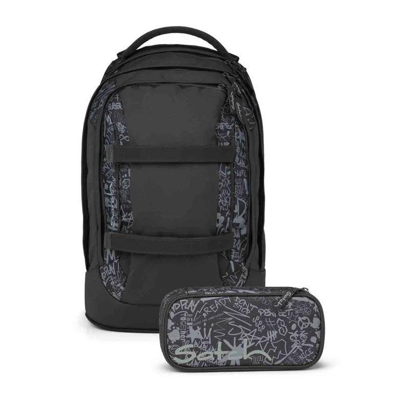 Satch Pack Street Ink Schulrucksack Set 2tlg.