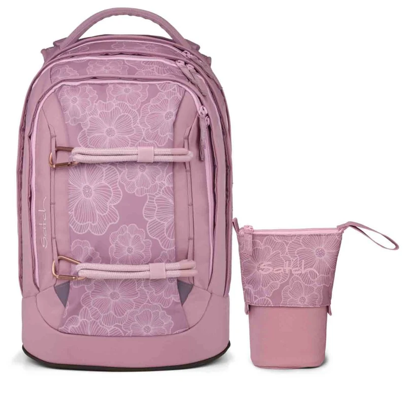 Satch Pack Magnolia Dream Schulrucksack Set 2tlg.