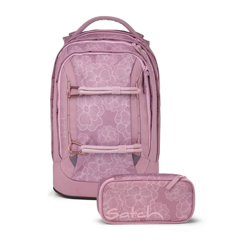 Satch Pack Magnolia Dream Schulrucksack Set 2tlg.