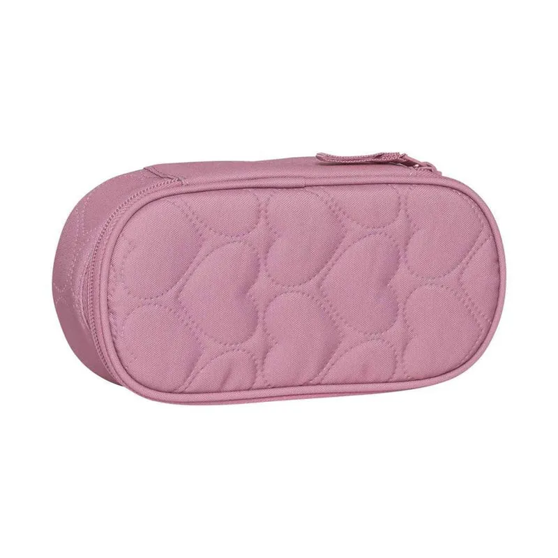 Beckmann Sport Junior ovale Federmappe Padded Heart Rose