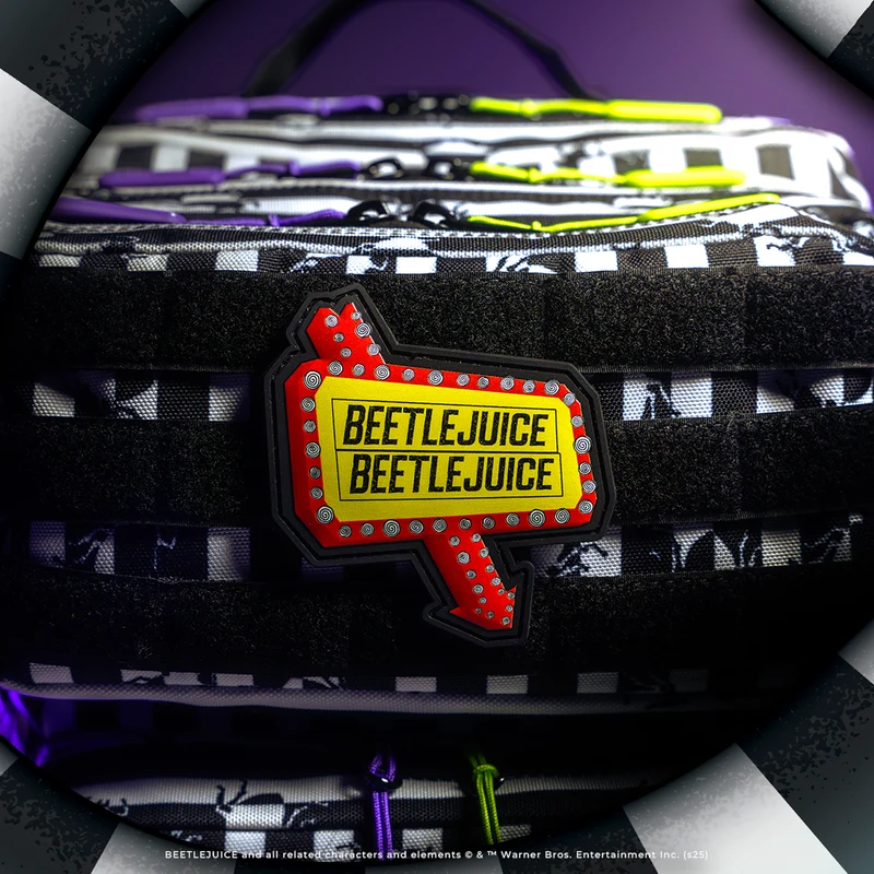 Beetlejuice Sign Patch Sale