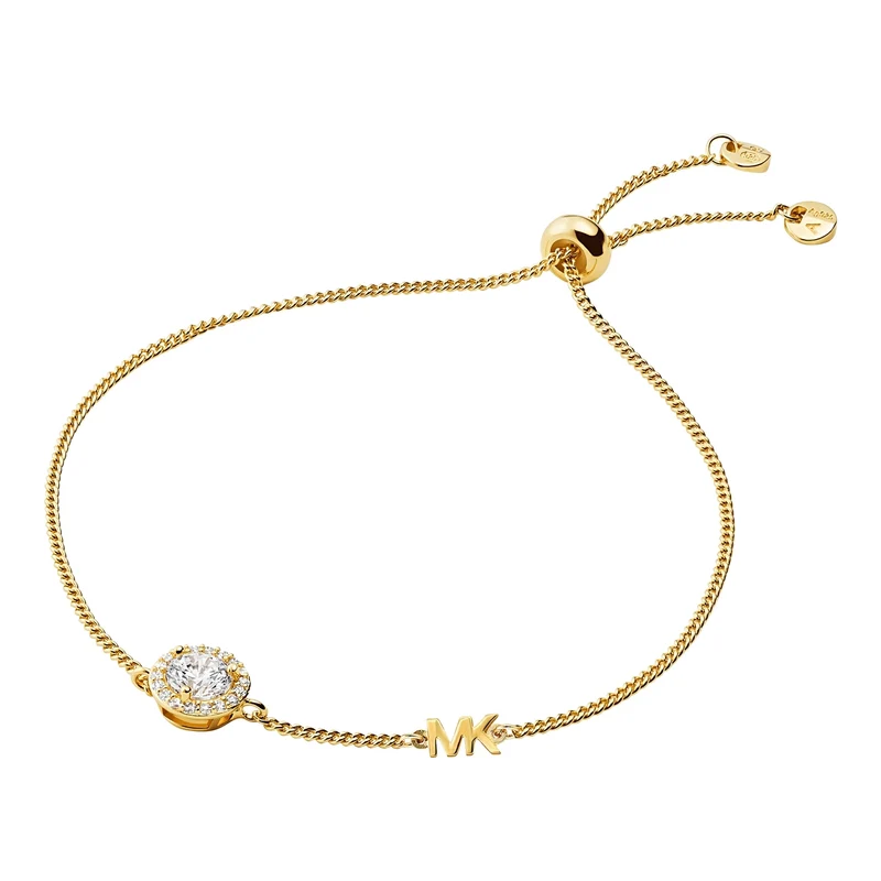 Michael Kors Premium 925 Sterling Silber Goldfarbene Armband MKC1206AN710 (Länge: 22.00 cm)