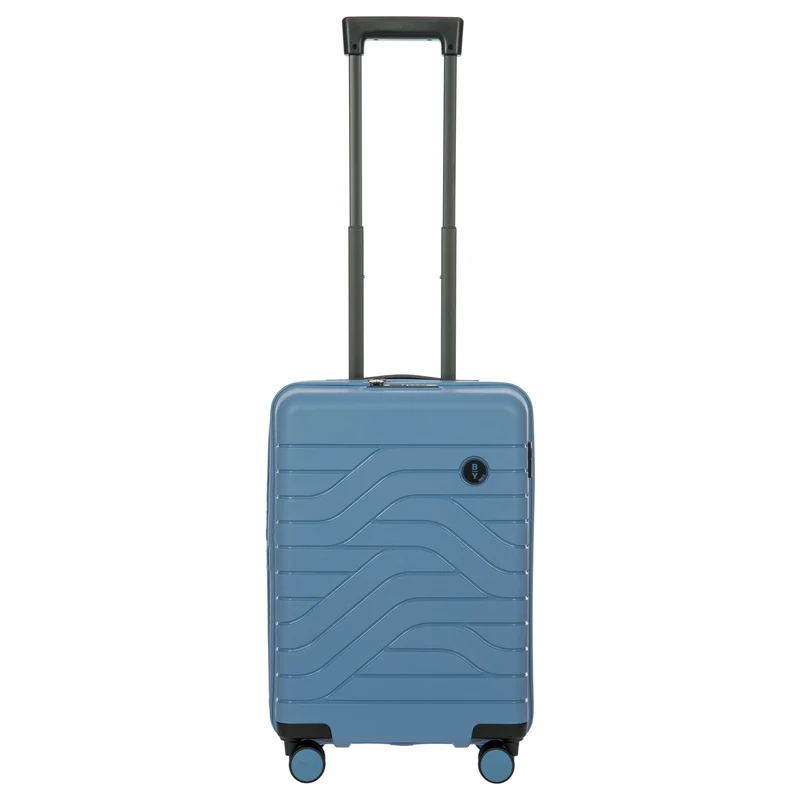 Brics BY Ulisse - 4-Rollen-Kabinentrolley 55 cm (grey blue)