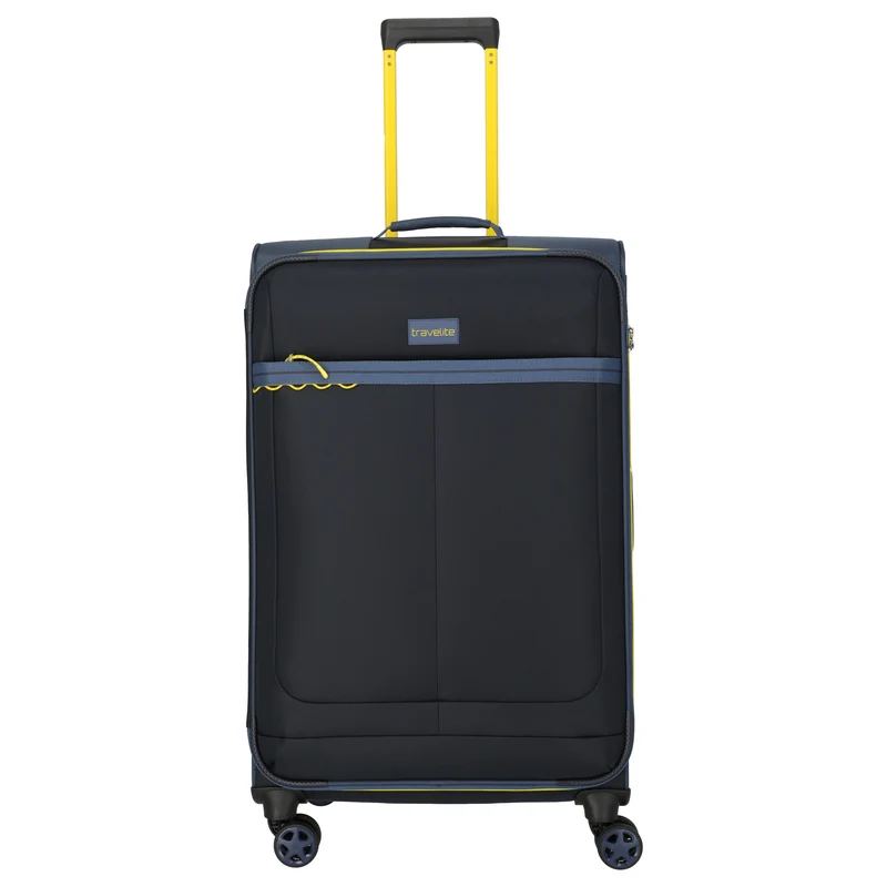 Travelite Color Craze - 4-Rollen-Trolley L 77 cm (dunkelblau)