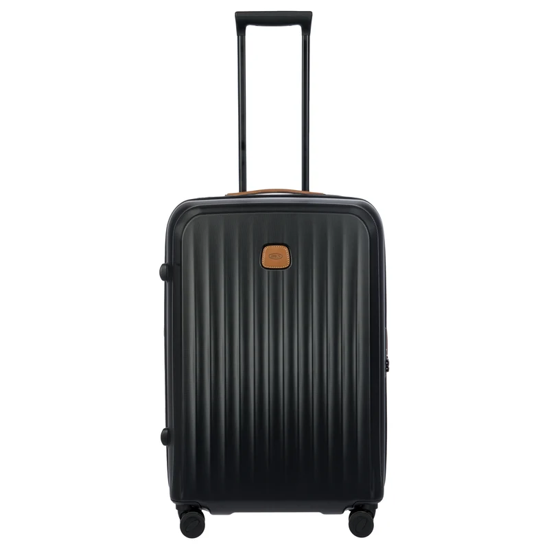 Brics Taormina - 4-Rollen-Trolley M 69 cm erw. (schwarz)